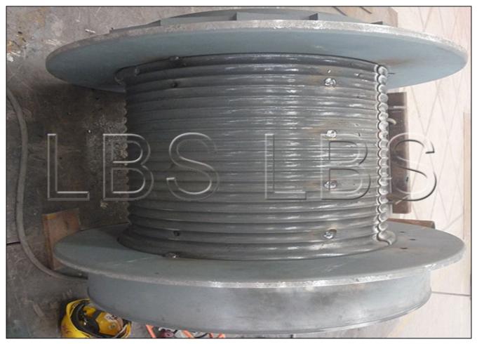 Deep Mining Winch With High Effency Wire Rope Reel Drum In Groove Installment