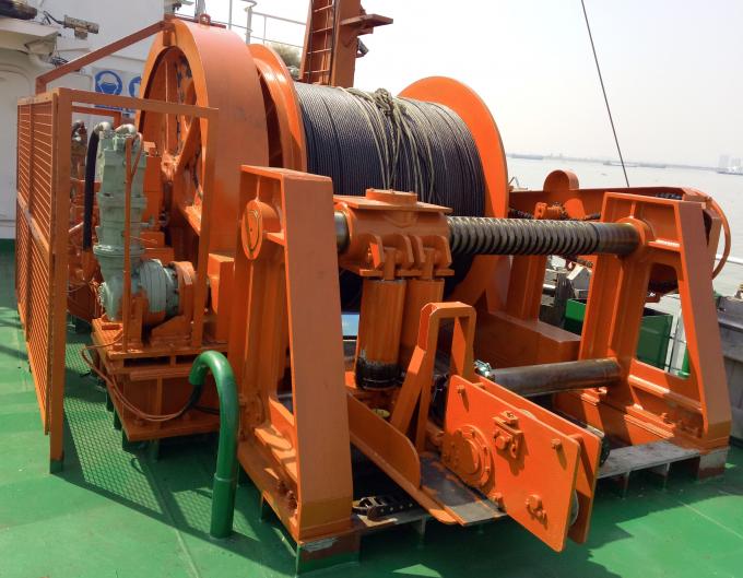 Type Groove Drum Anchor mooring and Boat  Power Machine  Winch