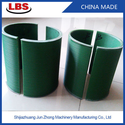 China Split Sleeve Polymer Nylon Grooved Drum Device Machine supplier