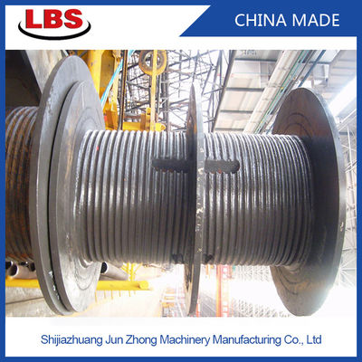 China Wire Rope Winch Drum For Cable hoisting towing Winch Machine WIth Carbon Steel Alloy Steel supplier