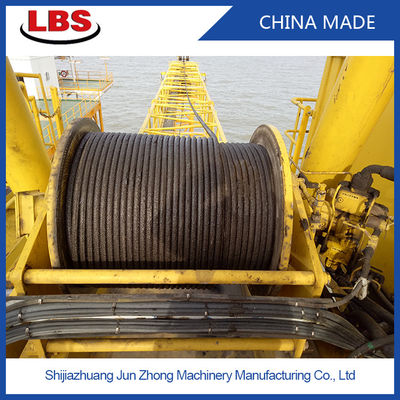 China Fully Machined Auxiliary Machinery Winch Marine Winch With Groove Drum supplier