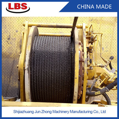 China LBS Groove Hydraulic Lifting Traction Electric Marine Winch For Marine Oil Platform Using supplier
