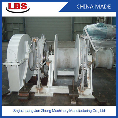 China 10 Ton 20 Ton 50T Ship Traction Marine Winch With Spooling Device supplier