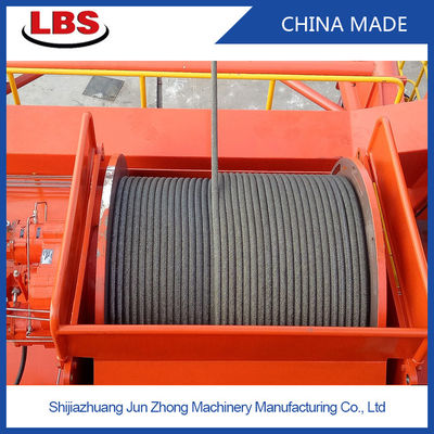 China Heavy Duty LBS  Groove Drum Tower Crane Winch With 100m - 10000m Rope supplier