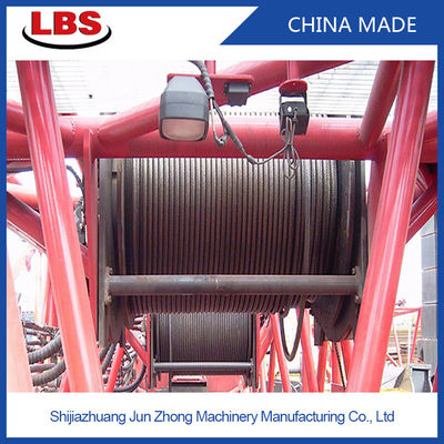 China LBS Groove Offshore Tower Crane Winch Drum / Hydraulic Crane Winch supplier