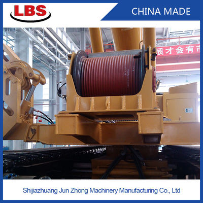 China Crane Wire Rope Hydraulic Winch Crawler Crane Winch With Groove Drum supplier