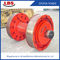 Wire Rope Drum With LBS Groove Sleeve Bolted For Crane Towing Winch supplier