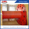 Wire Rope Drum With LBS Groove Sleeve Bolted For Crane Towing Winch supplier