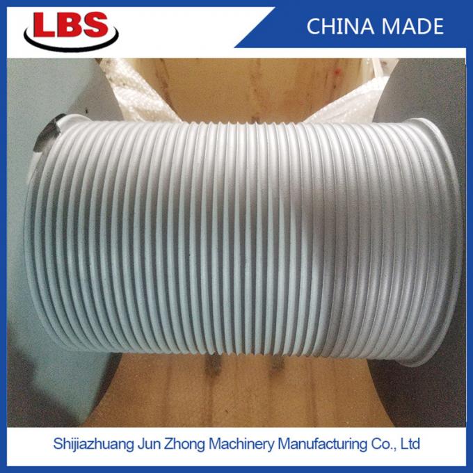 customized steel 18mm rope diameter winch groove drum for offshore lifting equipment